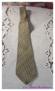 cravate-vintage-paco-rabanne, par le shachineur, la brocante en ligne nostalgique